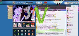 小欣欣，到此一游主播照片