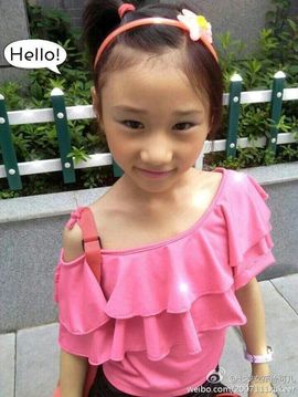 七岁女孩徐可儿主播照片