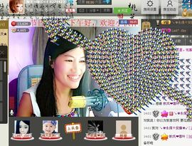 @翎云主播照片