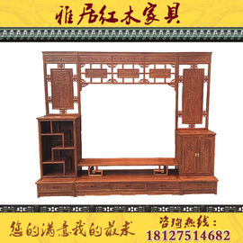 雅居红木家具主播照片