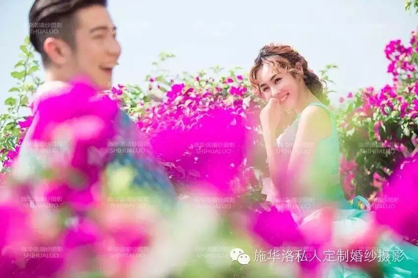 桂林花海景区的主播照片