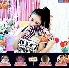 魅丽晴儿主播照片
