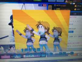 好声音洁洁主播照片
