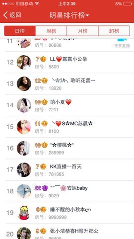 7978萌小夏♥主播照片