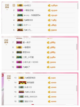 九小九，主播照片