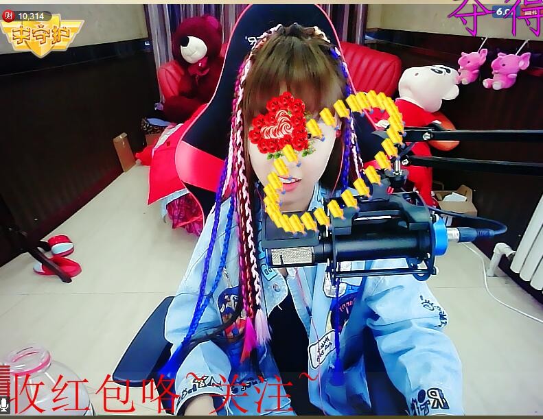 猫猫锚主播照片