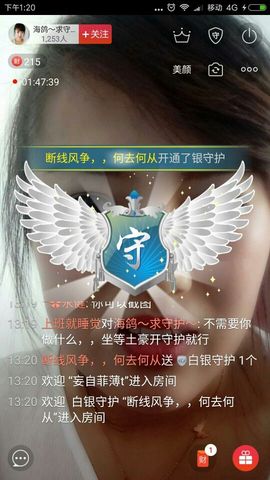 海鸽晚上晚会播主播照片