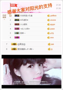 一迷♥阳光主播照片