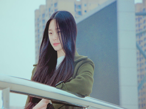 小彩红海报