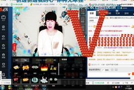 美妹唱歌。主播照片