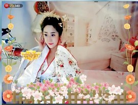 混血甄嬛小主主播照片