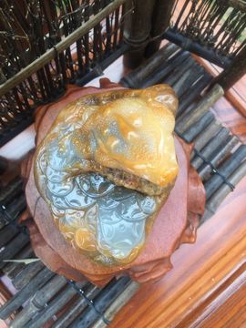 黄蜡石-黄龙玉-逍遥主播照片
