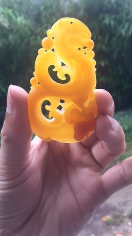 黄蜡石-黄龙玉-逍遥主播照片