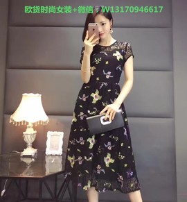 欧货时尚女装主播照片