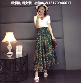 欧货时尚女装主播照片