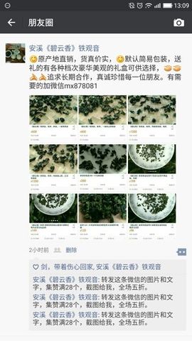 安溪《原产地》铁观音主播照片