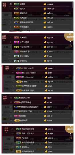 九小九，主播照片