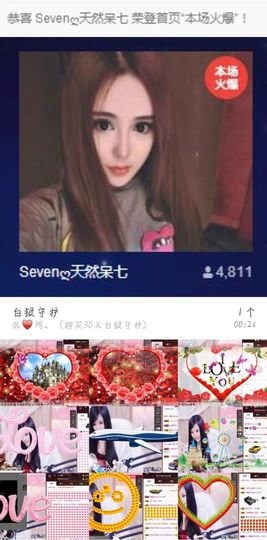 Sevenღ七七⁷⁷主播照片