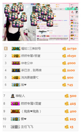 然小刀休息主播照片
