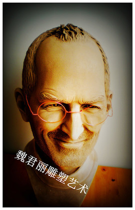 魏君丽雕像艺术主播照片
