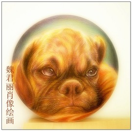 魏君丽雕像艺术主播照片