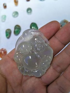 玉雕工艺主播照片
