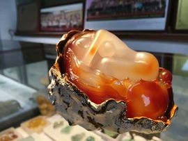 玉雕工艺主播照片