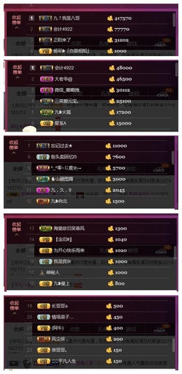 九小九，主播照片