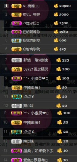 亮亮♪主播照片