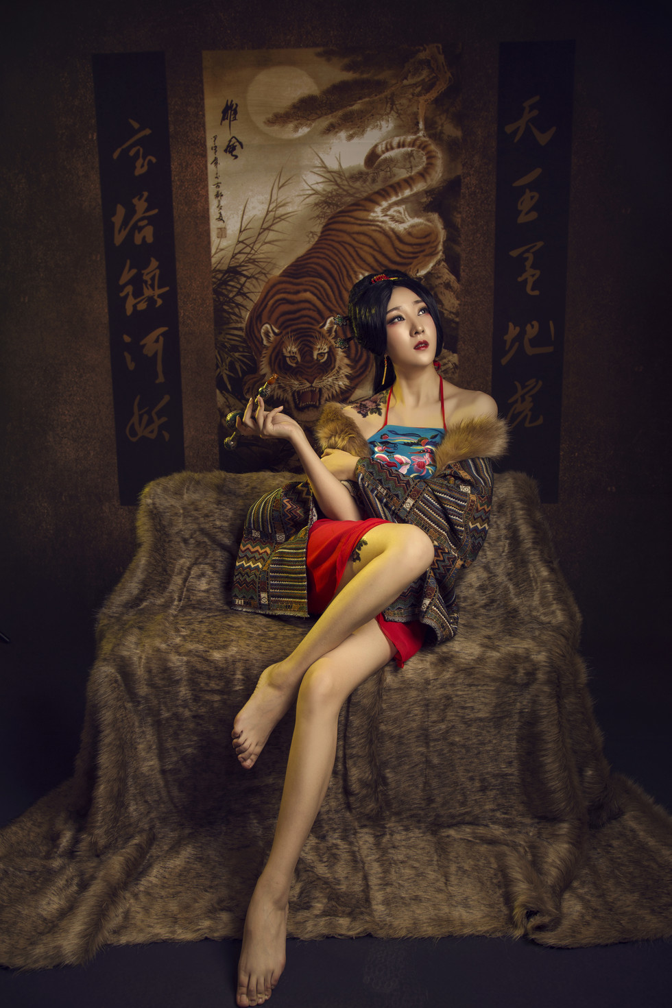 风中的风铃的图片