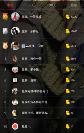 皇族、丫头💜主播照片