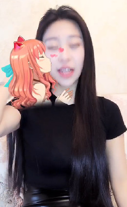 傅园慧.主播照片