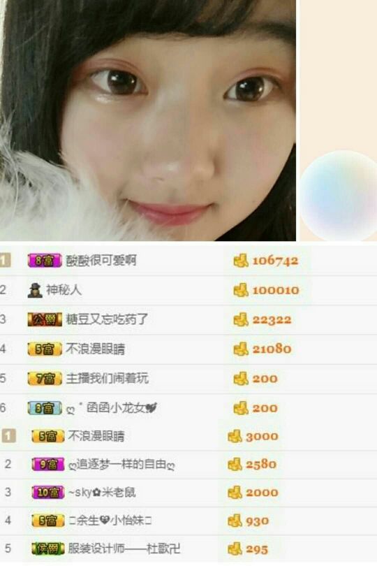 酸酸很甜啊主播照片