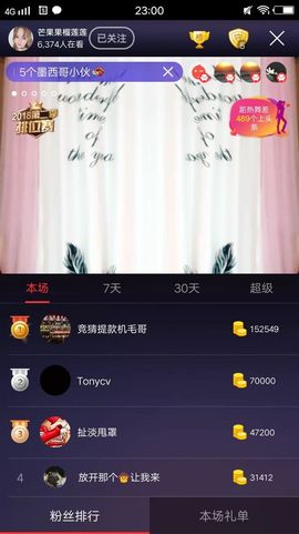 芒果果榴莲贺AI升级主播照片