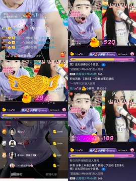 小魔鬼中的天使主播照片