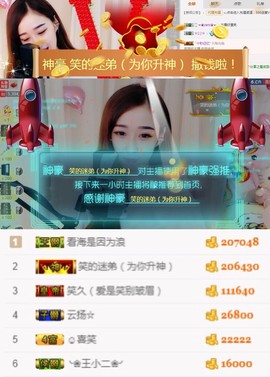 笑笑（爱是回忆美好）主播照片