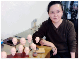 魏君丽雕塑艺术！ww主播照片