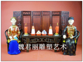 魏君丽雕塑艺术！ww主播照片
