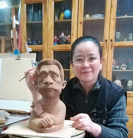 魏君丽雕塑艺术！ww主播照片