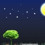 蓝色星空~