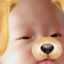 蓝天白云。3