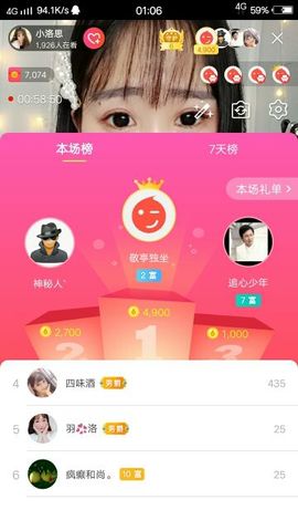 小洛思主播照片
