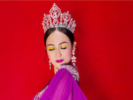 站在地球上看月亮主播照片