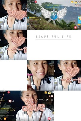 凉山彝妹主播照片