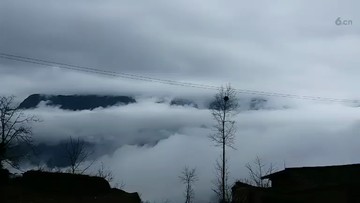 大凉山上云海太美了，如仙境一般