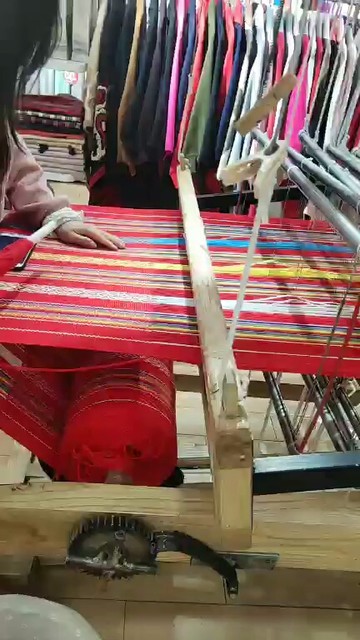 手工织布