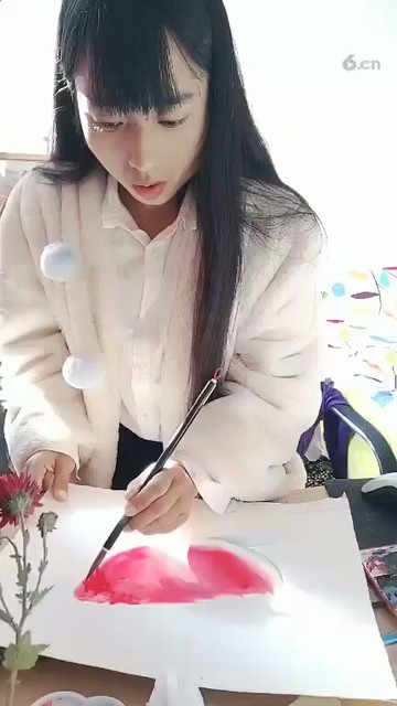 厉害！又画个西瓜