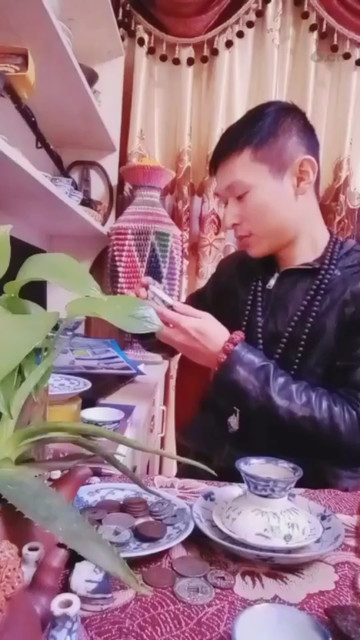 喝水的