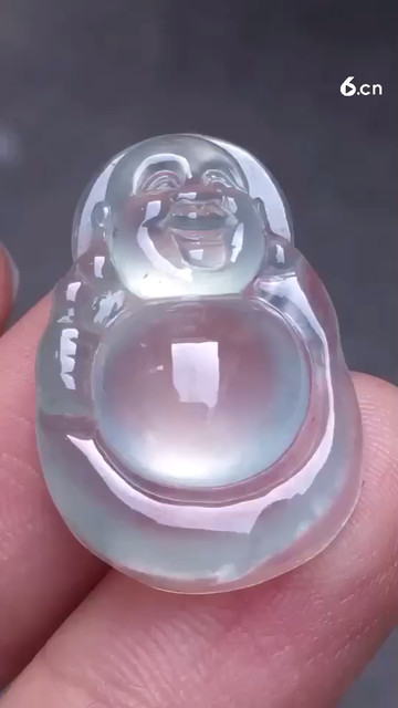 高冰坐佛，种水通透4680
