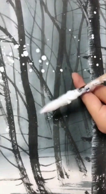下雪啦